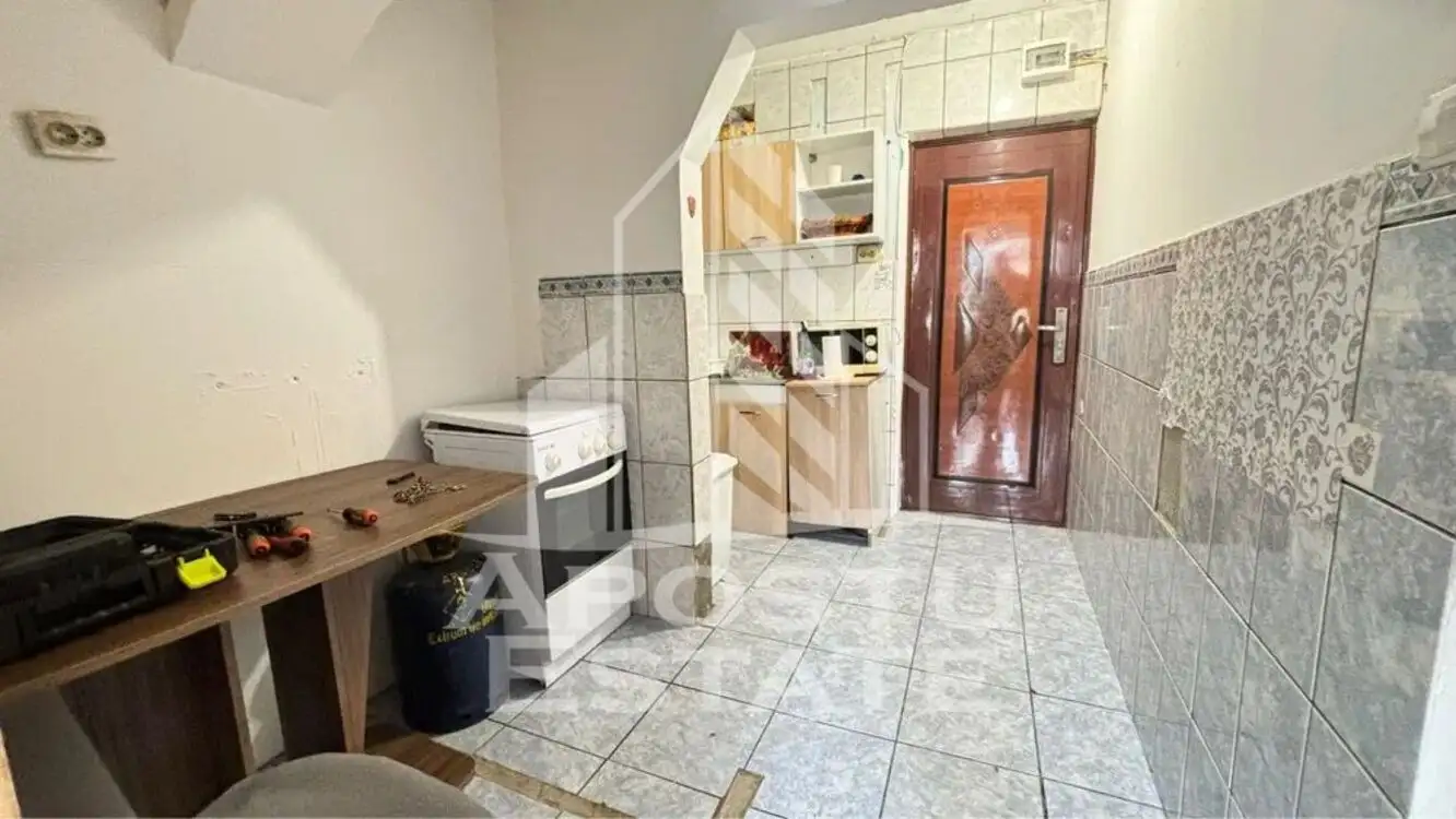 Apartament cu 1 camera, AEM Buziasului, Mobilat, Utilat