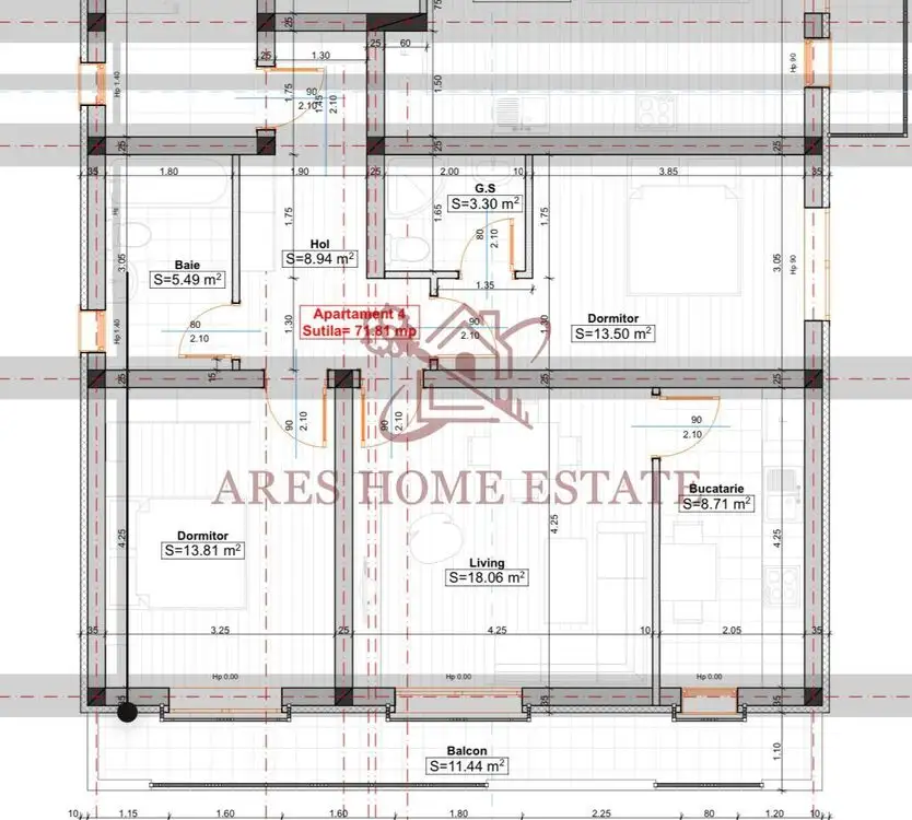 Comison zero. Etaj 2, 2camere, 1 loc de parcare, zona linitita