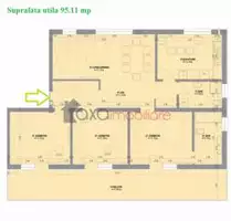 Apartament 4 camere de  vanzare in Cluj-Napoca, Intre Lacuri 