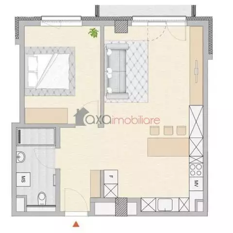 Apartament 2 camere de  vanzare in Cluj-Napoca, Semicentral 