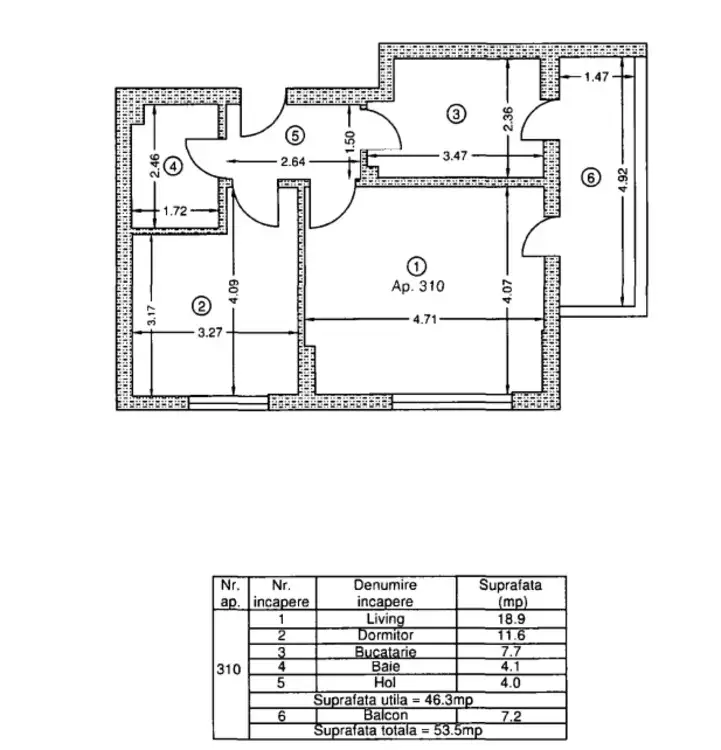 Apartament 2 camere, str. Biruintei, Popesti Leordeni, jud. Ilfov