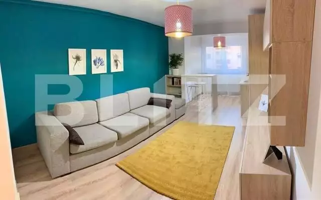 Apartament de 2 camere, 45 mp, centrala proprie, zona Palladium Residence