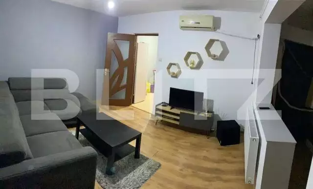 Apartament cu 2 camere, 41 mp, semidecomandat, Aurel Vlaicu