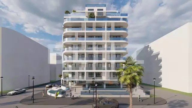 Studio in prima linie la mare, 39mp utili, 12mp terasa, Mamaia Nord