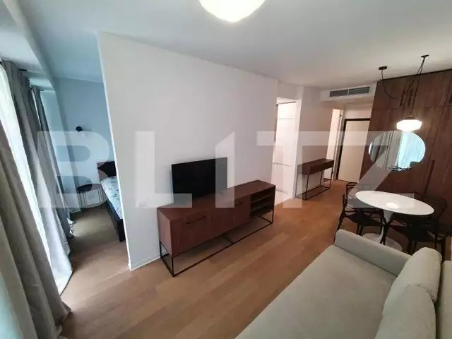 Apartament de 2 camere lux, 45 mp, centrală proprie, zona Floreasca