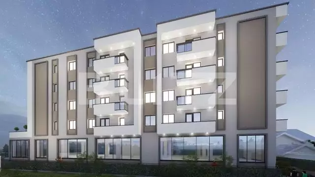 Apartament 2 camere, bloc nou , 36 mp  , zona Burdujeni
