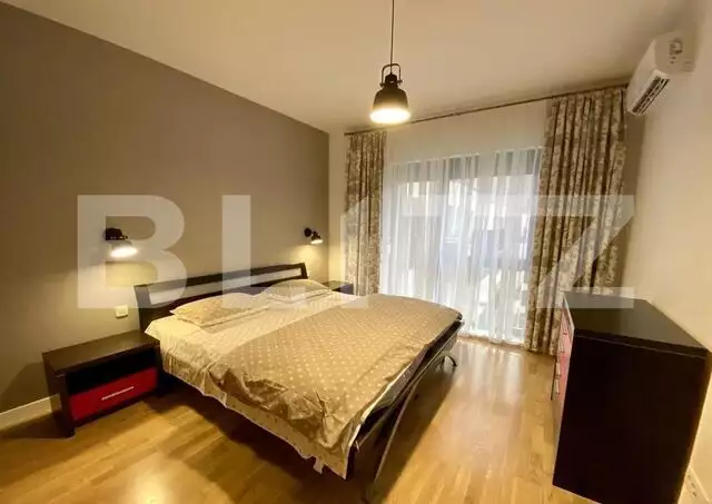 Apartament de 2 camere, lux, 55mp, centrala, Domenii