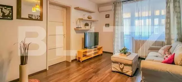 Apartament de 2 camere, 38 de mp, mobilat modern, zona compozitorilor Floreasca