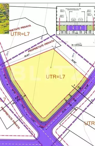 Teren intravilan 2500 mp, zona Micesti