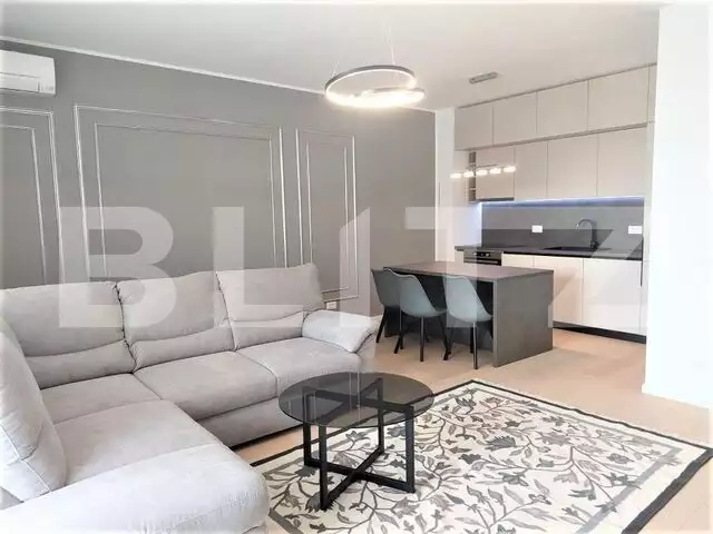 Apartament de 2 camere lux, 57mp, centrala, parcare, Baneasa