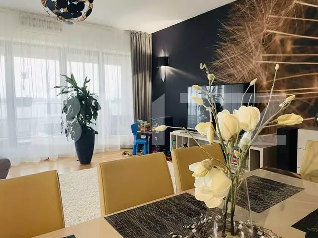 Apartament superb cu 3 camere, mobilita/utilat, zona Pipera