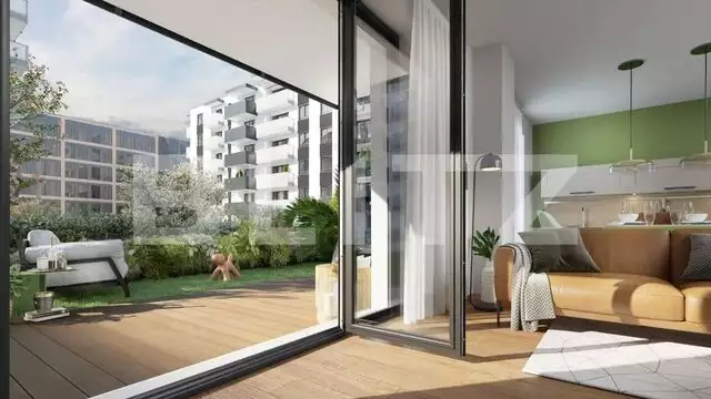 Apartament 2 camere, finisat, etaj intermediar, zona semi-centrala, ansamblu rezidential premium