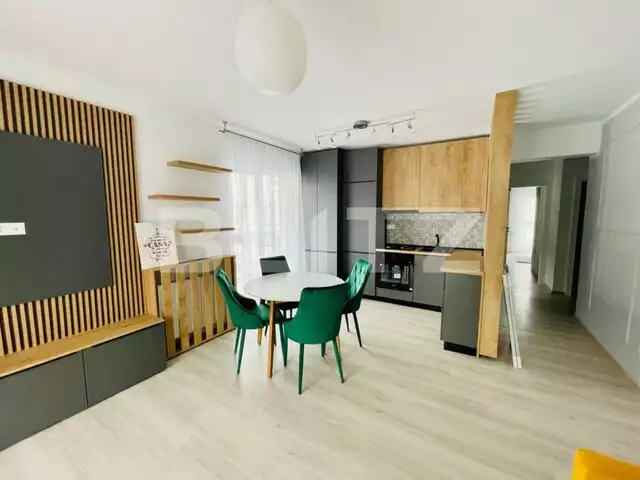 Apartament modern, 3 camere, 2 bai, terasa, zona Cetatii!