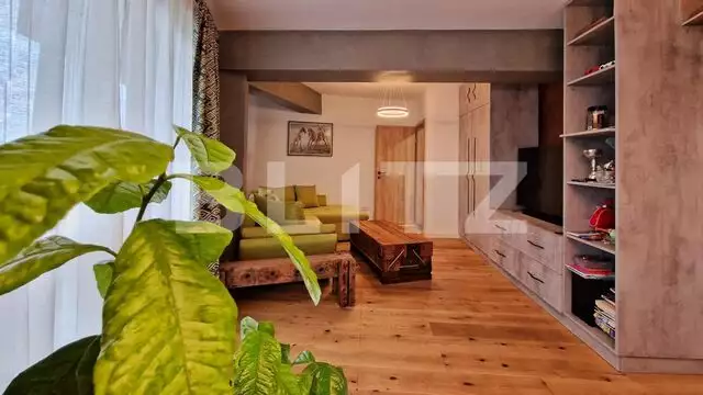 Apartament două camere+bucătărie, finisat lux 