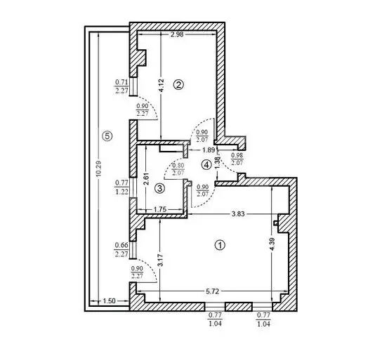 Apartament de doua camere semidecomandate, 46mp, finisat in bloc nou, terasa spatioasa, zona metrou Jiului