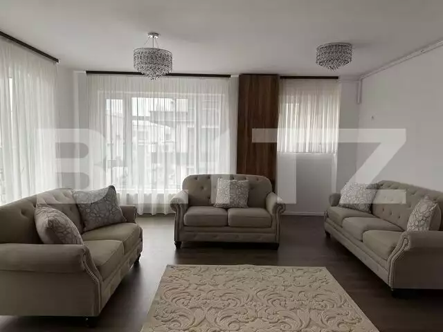 Apartament de 3 camere lux, 120mp, centrala proprie, parcare subterana, zona Barbu Vacarescu