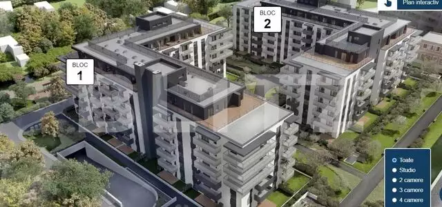 Apartament spatios cu 2 terase generoase, zona SEMICENTRALA!!!