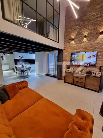 Apartament LUX cu 3 camere, 80mp, curte 100mp, 2 parcari, zona Marasti