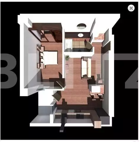 Apartament de 2 camere, 54 mp,bloc nou, zona Corneliu Coposu