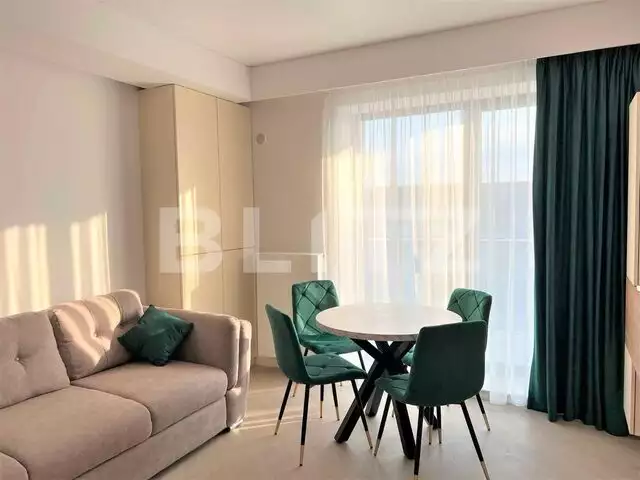 Apartament de 2 camere LUX prima inchiriere, Cortina North, 75mp, centrala, parcare, Aviatiei-Pipera