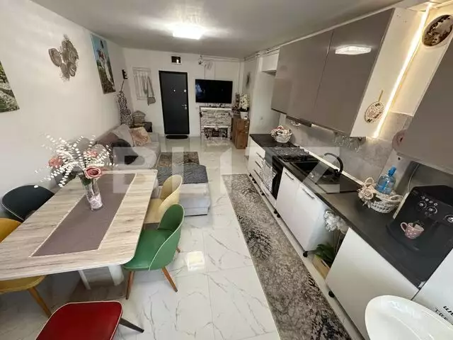 Apartament de 2 camere open-space Bloc Nou, zona Lidl Craiovita