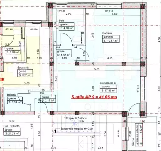 Apartament cu 2 camere, 42mp, zona Giroc