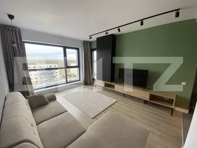 Apartament de 2 camere lux, 51 mp, centrală proprie, loc de parcare, zona Pipera