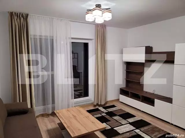 Garsoniera, 42 mp, cetrala proprie, parcare, balcon, metrou, zona Costin Georgian