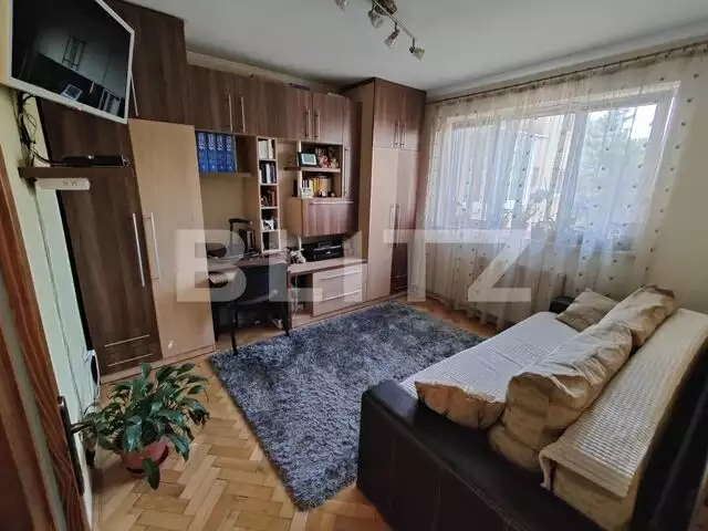  Apartament 2 camere, 51mp, etaj 3, mobilat-utilat, zona Calea Floresti