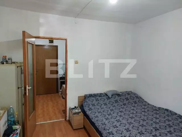 Apartament spatios cu o camera, parter, 25 mp, zona Vlaicu