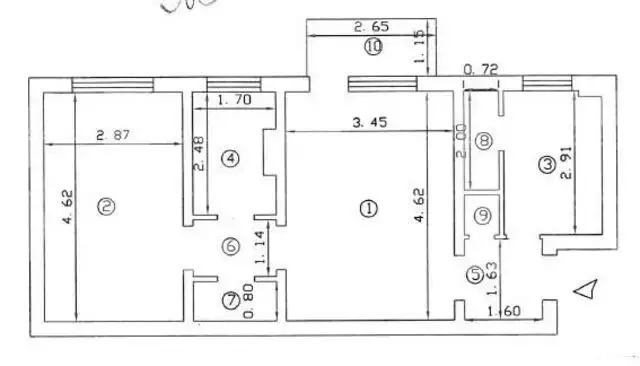 Apartament 2 camere, 46mp, zona Tatarasi - Flux
