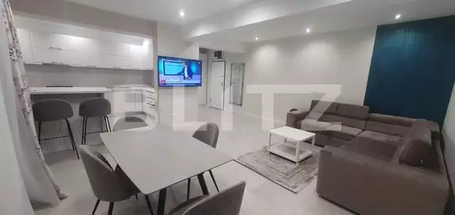 Apartament de 2 camere LUX, 58 mp, Centrala termica, parcare, zona Ciuperca