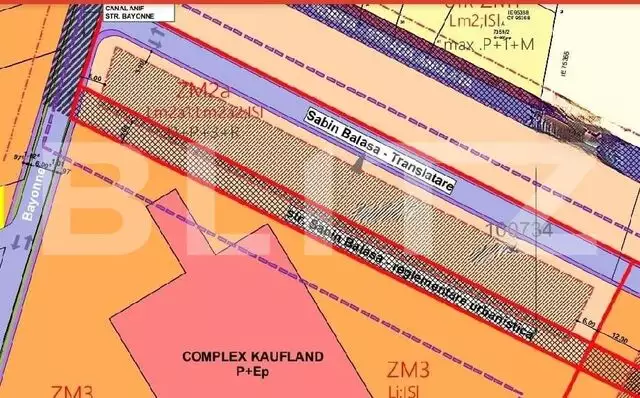  Teren intravilan, 5780 mp,  zona Bazin Olimpic