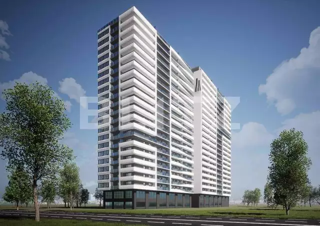 Apartament ultrafinisat , bloc premium, 39mp, Maurer Panoramic
