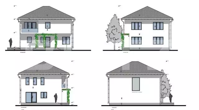 Casa individuala 5 camere, 100mp utili, 440mp teren, Cetate, zona Kaufland