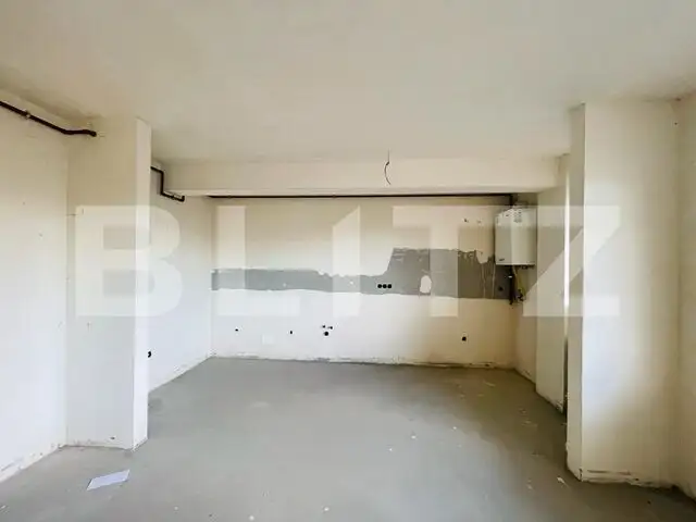 Apartament 1 camera, 48mp, semifinisat, zona Terra 