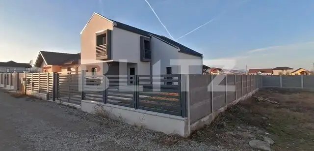 Casa individuala 120 mp utili, semifinisata, 4 camere, living, 3 bai, Oarda de Jos