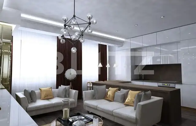 Apartament 3 camere, 74 mp, modern lux, etaj intermediar, lift, zona Burdujeni 