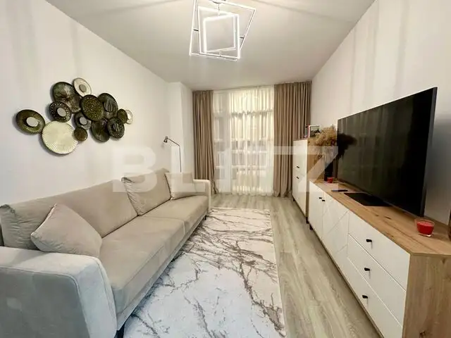 Apartament 2 camere, 61 mp, decomandat, zona Visoianu