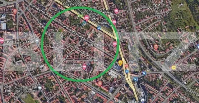  Oportunitate, teren  2080 mp cu posibilitate de extindere la 2715 in centrul orasului Oradea 