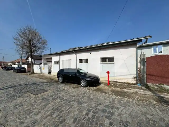Hală tip atelier și locuință, P + M, 200 mp utili, zona canal - Brestei