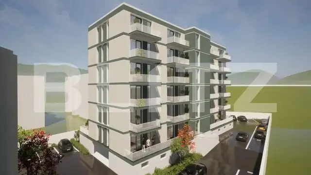 Apartament cu terasa, 83.45 mp, 2 camere, zona Stadion