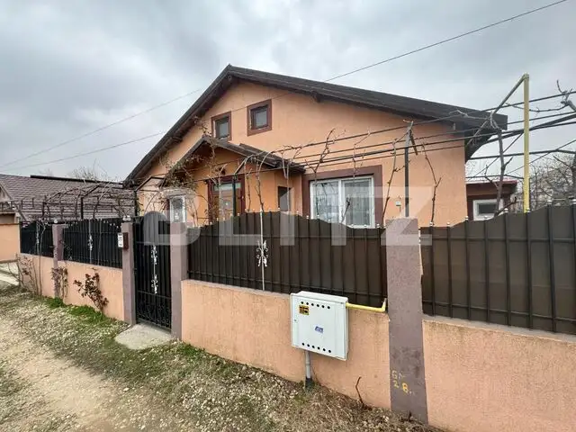 Casa individuala, 70 mp, 192 mp teren, zona Plaiul Vulcănești