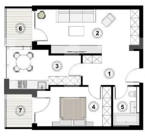 Apartament 2 camere, 2 balcoane, etaj intermediar, baza sportiva Gheorgheni