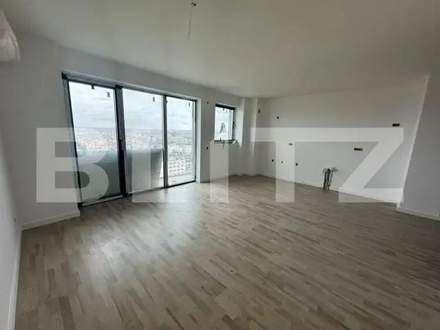 Apartament Unic, 4 camere, 100 m2 , etaj 17 , finisat Lux !