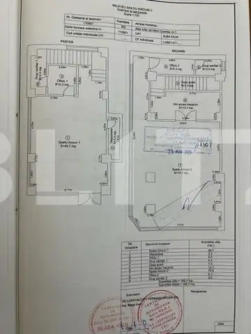 Spatiu comercial P+1 166mp zona centala