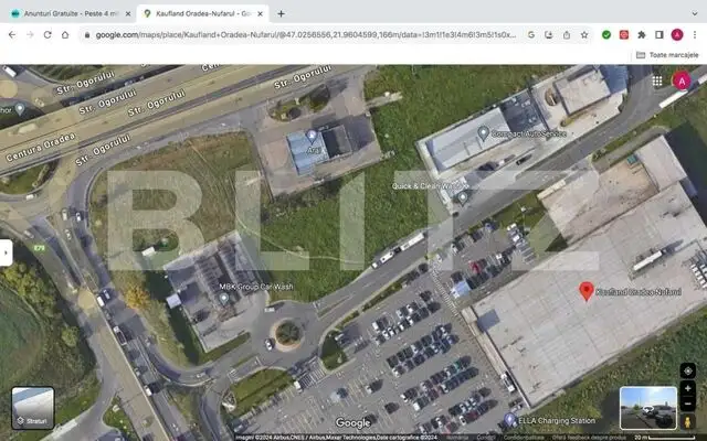 Teren intravilan, zona Kaufland Nufarul cu autorizatie constructie Drive Thru