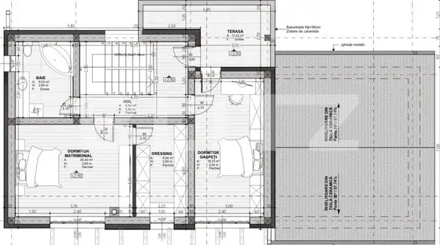 Teren autorizat pentru constructia unei case individuale, Stolna