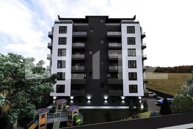 Apartament 3 camere, 70.4mp , bloc nou, Radauti 