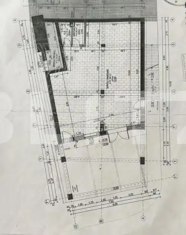 Spatiul comercial, 94 mp, bulevardul Nufarul 